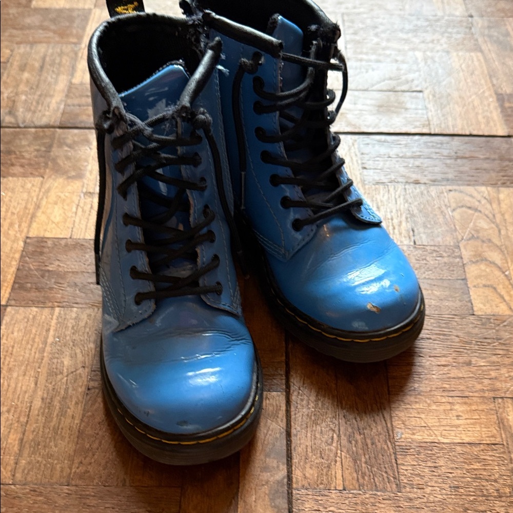 Dr. Martens Kids Blue Boots